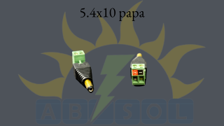 5.5x2.5 papa szerelhető csatlakozó 5.5x2.5 papa szerelhető csatlakozó