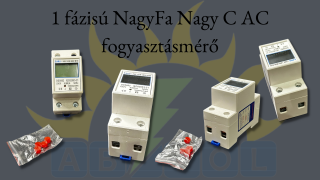 1fázisú Nagy F/C AC fogyasztásmérő 1fázisú Nagy F/C AC fogyasztásmérő