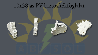 10x38-as PV biztosítékfoglalat 10x38-as PV biztosítékfoglalat
