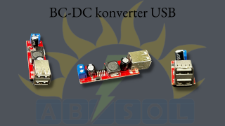 DC-DC BUCK-konverter USB táp