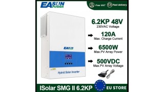 ISolar SMG II 6,2kW(kék) 48V hibrid inverter + wifi